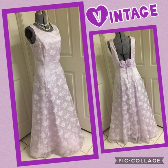 Vintage Dresses & Skirts - 🆕 VINTAGE Lavender GOWN!